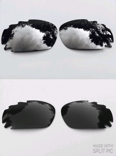 Etched polarized silver mirror - etched,