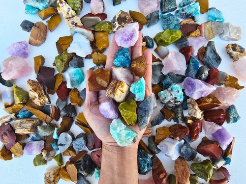 Madagascar crystals mix raw - crystals,