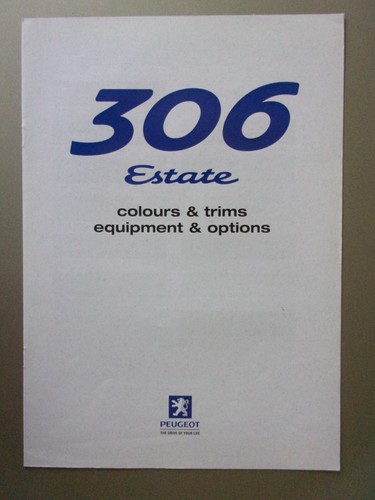 Peugeot 306 estate - orig, 2000