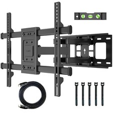TV Bracket Tilt Swivel Wall Mount for 32-70 inch LED LCD Flat & Curved Screen