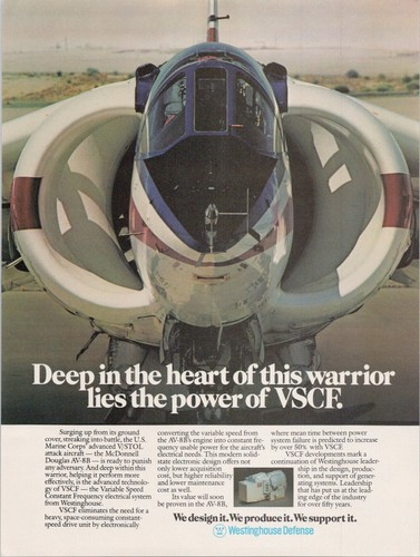 Westinghouse harrier jet - westinghouse,