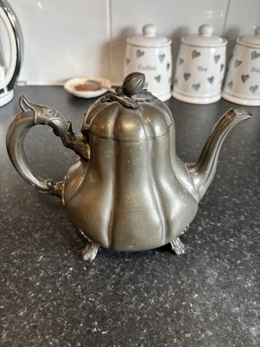 Sheffield pewter teapot - sheffield,