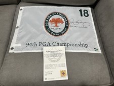 RORY MCILROY 2012 Kiawah PGA CHAMPIONSHIP Signed STITCHED  flag UDA COA #/100