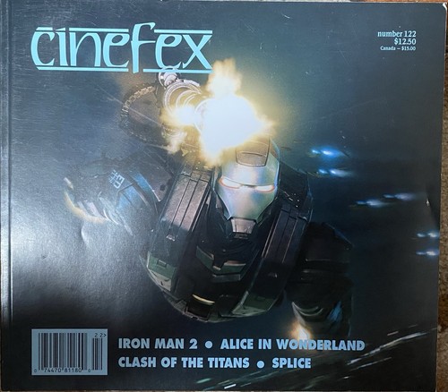 Cinefex 122 iron man 2 - 122,
