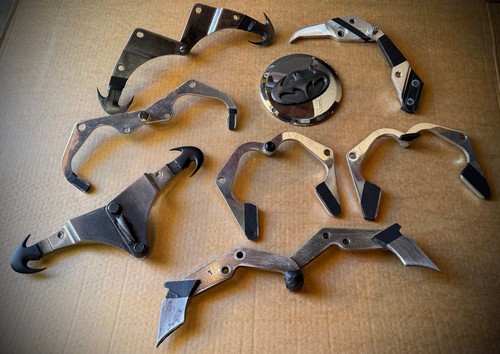 Metal batarang props lot - batarang,