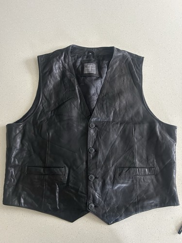 Trapper men black leather - black,