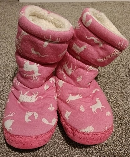 Girls pink joules boot - girls,