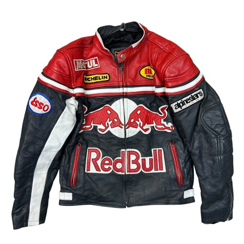 Vintage leather biker jacket - biker,