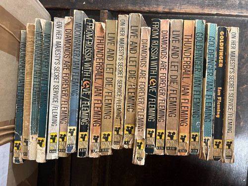21x vintage james - bond, 007