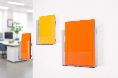 Leaflet holder brochure - leaflet,