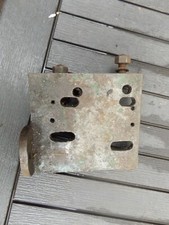 VINTAGE  MOTORCYCLE STATIONARY ENGINE MAGNETO MOUNTING PLATFORM BSA BAMFORD AJS