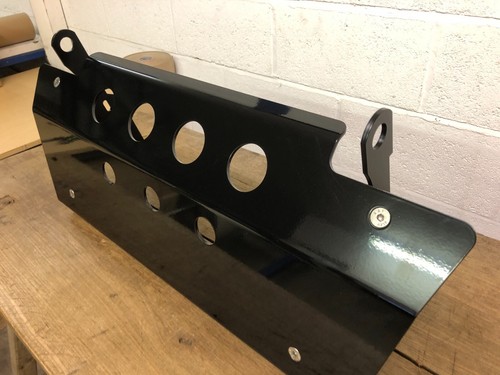 Aluminium gloss black steering - aluminium,