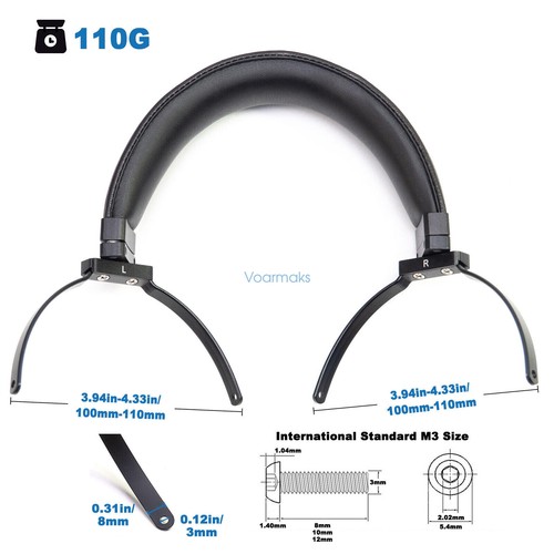 Leather metal headband for - metal,