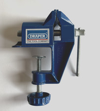 Draper Hobby Vice 50 x 55mm Table Clamp – Used, Good Condition, Some Marks