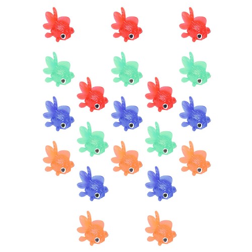 Pcs translucent fish toy - 24,