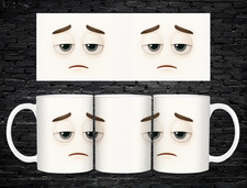Funny Tired Face Mug 11oz