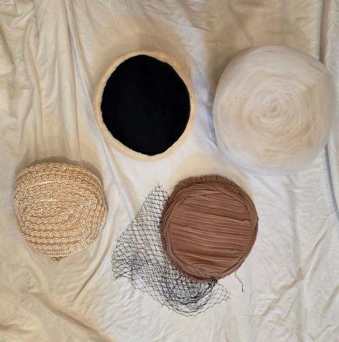 Vintage ladies hats lot - ladies, 4