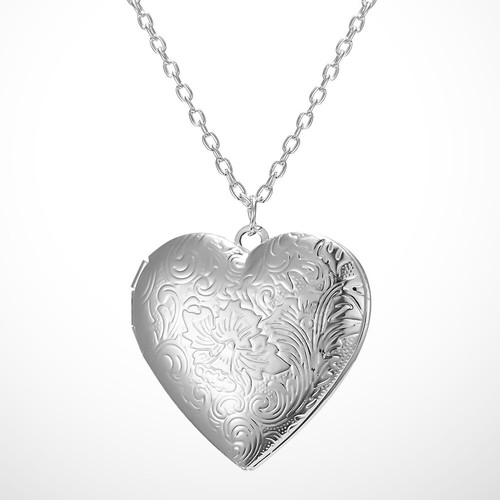 Creative photo frame necklace - creative,