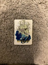 Zorlac Skateboard Sticker with Skull Graphics