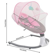 Electric Baby Swing Crib