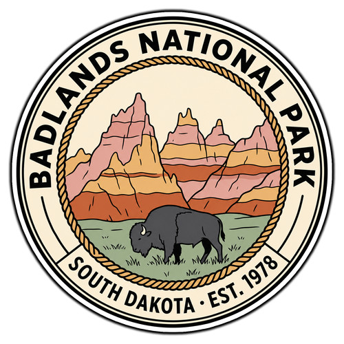 Badlands national park south - badlands,