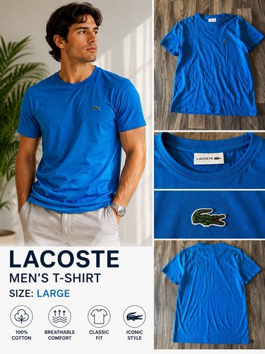 Lacoste men short - men's, sleeve