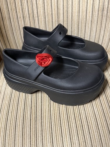 Women crocs black - women's, stomp