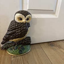 Vintage cast iron - iron, owl