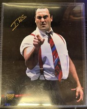 WWE WWF Signed 8x10 IRS Irwin R. Schyster