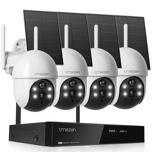 4mp solar security cameras - solar,