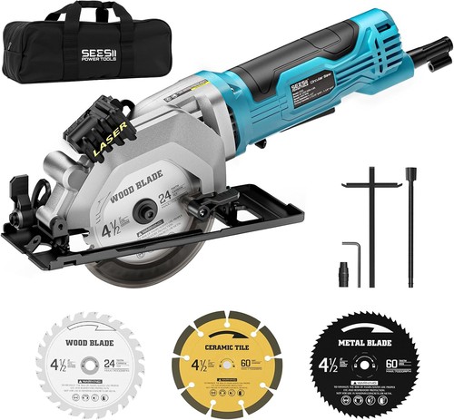 Mini circular saw 4000rpm - saw, 4.8a