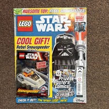 NEW Lego Star Wars Magazines UK Issue #6 with Snowspeeder MIB  & Lego Jan 2016