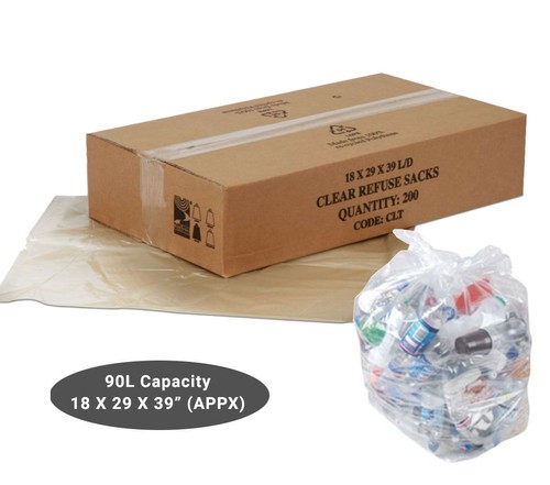 Clear refuse sacks - refuse,