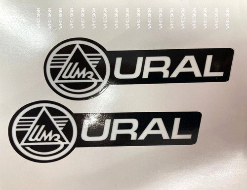 Ural style stickers - , classic