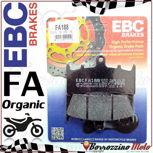 Brake pads organic - brake, fa188