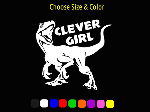 Clever girl velociraptor - girl,