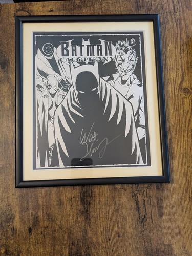 Batman cacophony print signed - cacophony,
