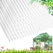 BRITSHIELD® 4mm Polycarbonate Greenhouse Roofing Replacement Sheets-(61cmx122cm)