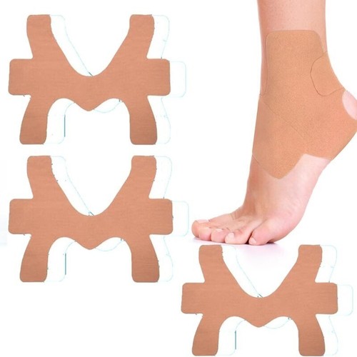 Ankle kinesiology tape 6pcs - kinesiology,
