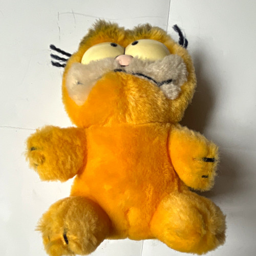 Small vintage garfield cat - small,