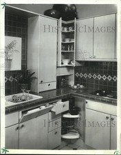 1986 Press Photo Kitchen