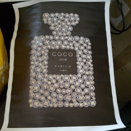 Coco chanel canvas print - coco,