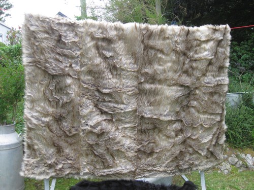 Kelly hoppen faux fur throw - hoppen,