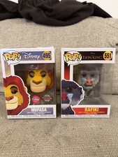 X2 Funko Pops The Lion King