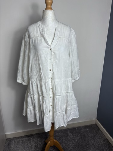 Very white smock dress uk - smock,