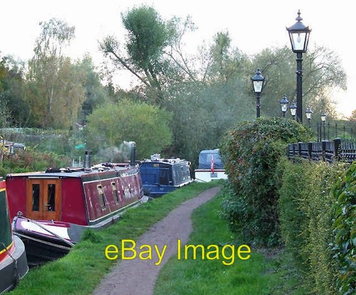 Photo 6x4 canal moorings - canal, at
