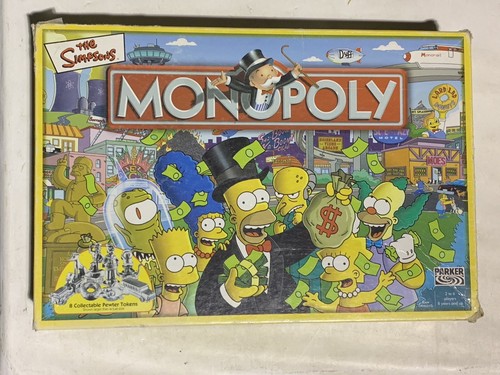 Monopoly the simpsons edition - simpsons,