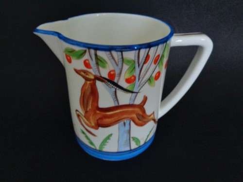 Art deco ceramic jug - deco,