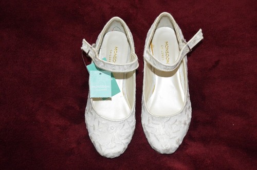 Monsoon girls lace pearl - lace,