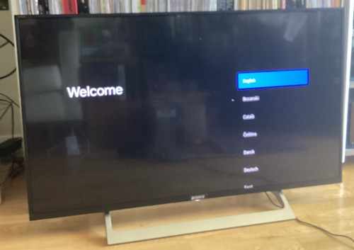 Sony bravia 43xf8096 uhd - sony,